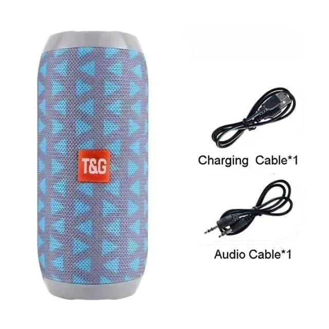 Portable Bluetooth Speaker | Waterproof Outdoor Subwoofer with FM & TF Support - FitZone360