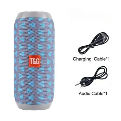 Portable Bluetooth Speaker | Waterproof Outdoor Subwoofer with FM & TF Support - FitZone360