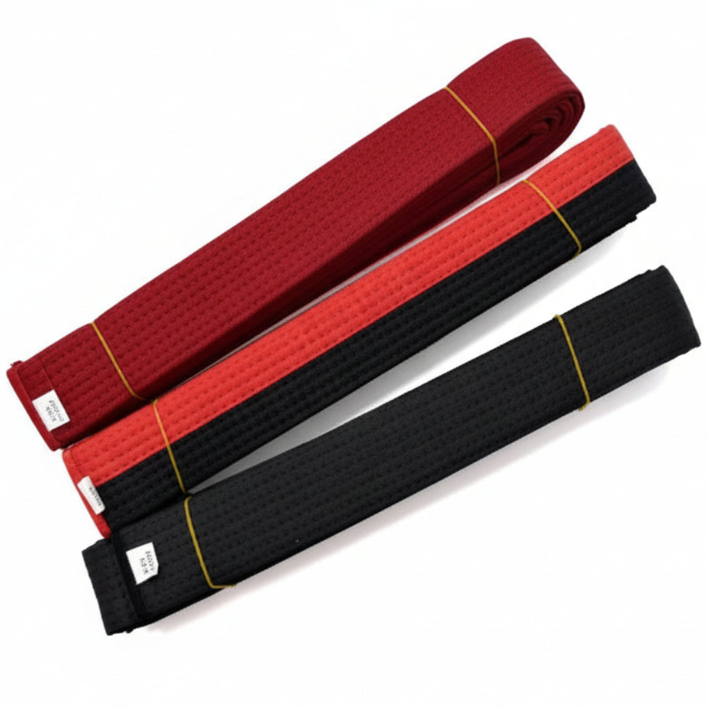Martial Arts Uniform Grading Belts | Karate Tae-Kwon-Do Judo BJJ - FitZone360