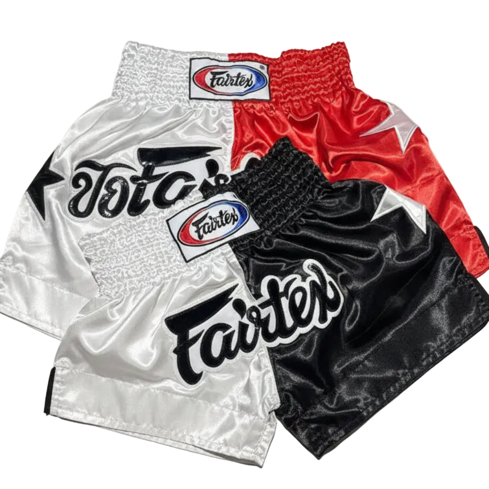 Fairtex Muay Thai MMA Boxing Shorts | Authentic Thai Training & Fight Shorts for Striking Sports - FitZone360
