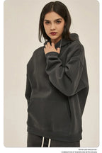Fleece Hooded Sweatshirt | Unisex Oversized Winter Hoodie Pullover - FitZone360