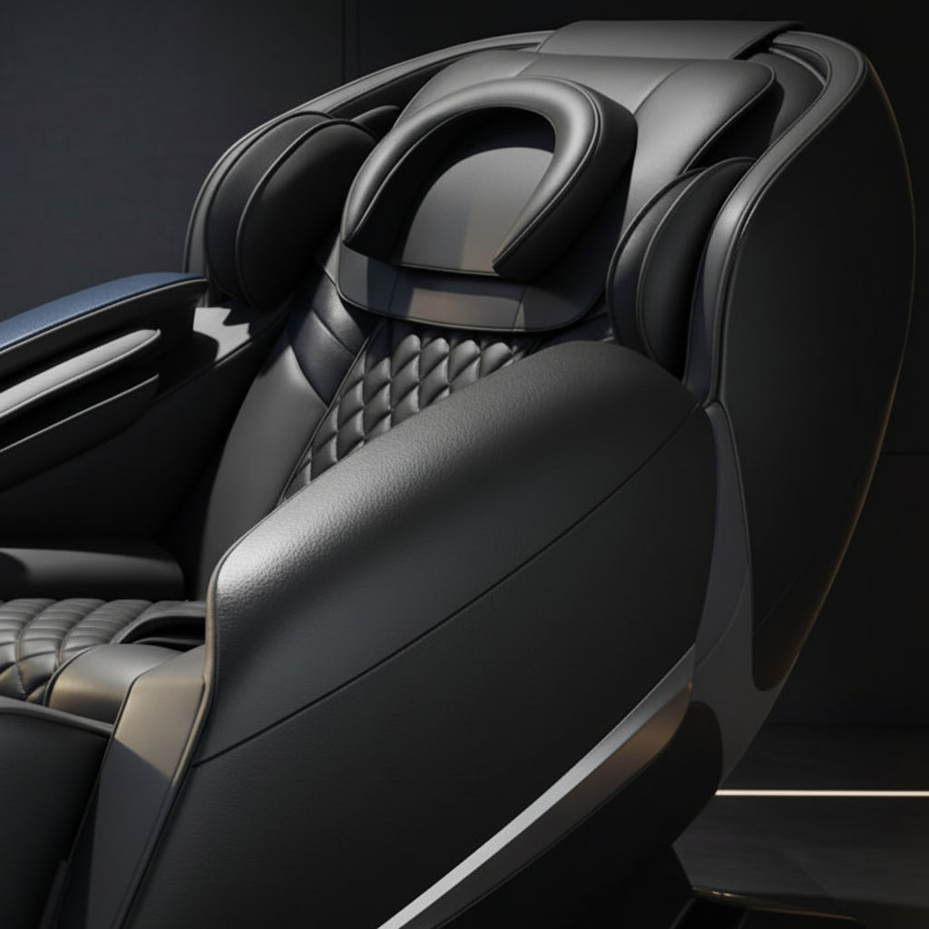 Bugatti Luxury Full-Body Massage Chair | Zero Gravity, Heating & AI Voice Control - FitZone360