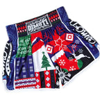 Christmas Style MMA Muay Thai Kickboxing Shorts
