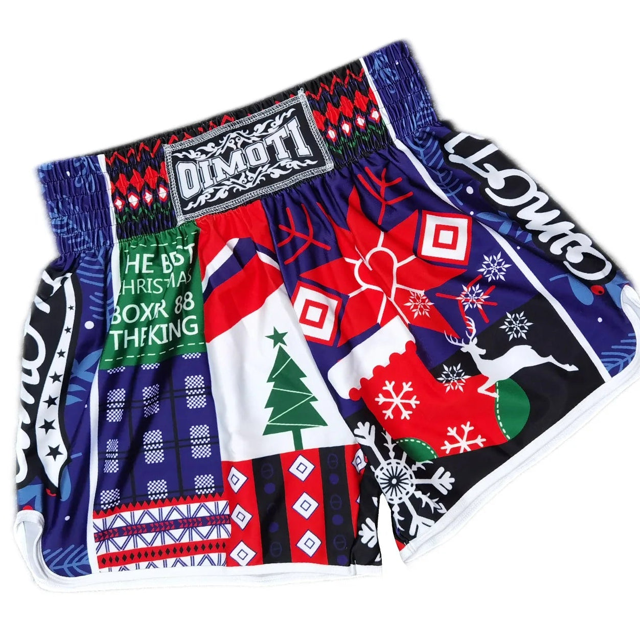 Christmas Style MMA Muay Thai Kickboxing Shorts