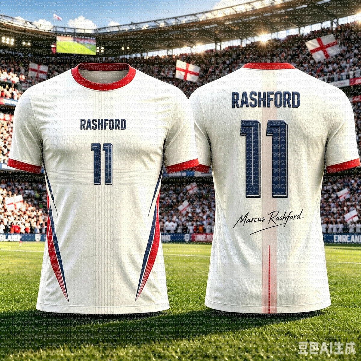 2026 England-Inspired Football Fan Shirt