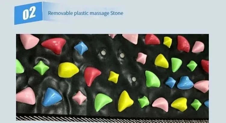 Finger Pressure Foot Massage Pad | Soft Stone Acupressure Board - FitZone360