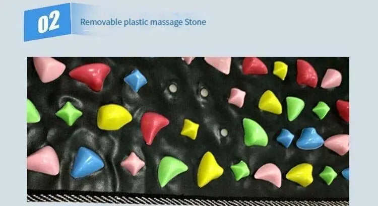 "Finger Pressure Foot Massage Pad | Soft Stone Acupressure Board for Health & Reflexology"🌿 - FitZone360