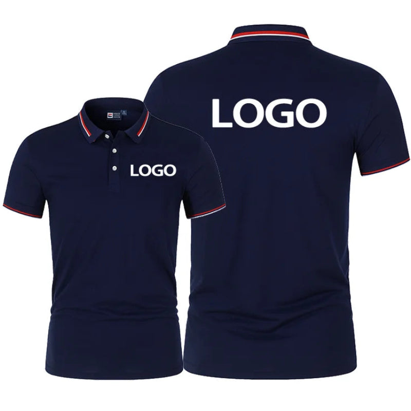 Custom Logo Polo Shirt – Personalized Business, Staff & Team Sports and Fashion wear.