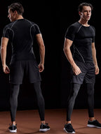 FlexCore Compression Tee: Elevate Your Workout Experience - FitZone360