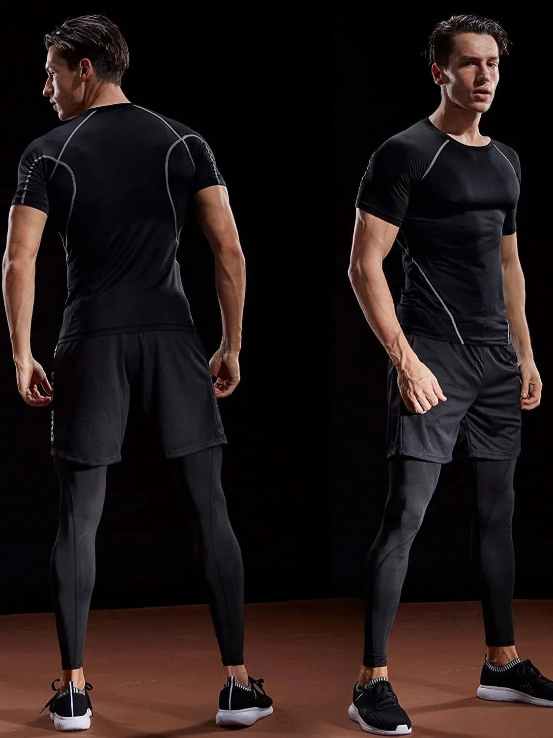 FlexCore Compression Tee: Elevate Your Workout Experience - FitZone360