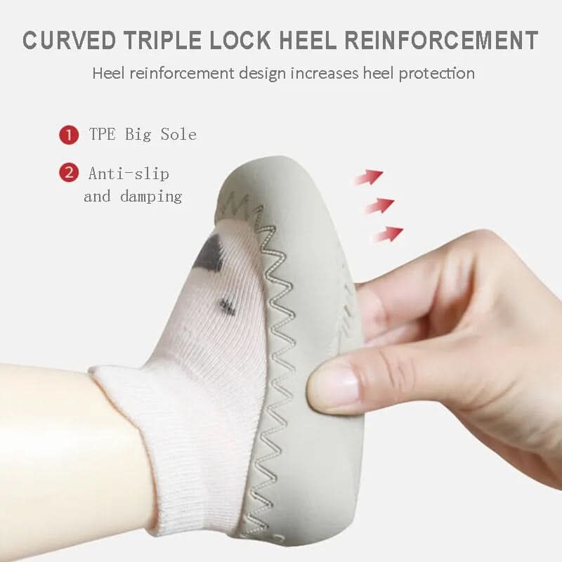 Non-Slip Toddler Shoes with Anti-Drop Soft Soles for Newborns | Soft Cartoon Baby Floor Socks for Spring and Summer – - FitZone360