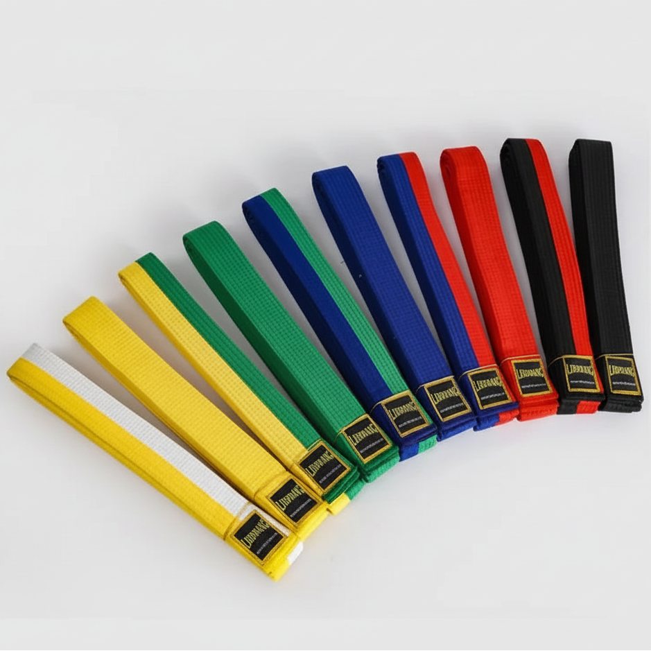 Martial Arts Uniform Grading Belts | Karate Tae-Kwon-Do Judo BJJ - FitZone360