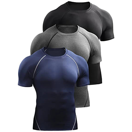 FlexCore Compression Tee: Elevate Your Workout Experience - FitZone360