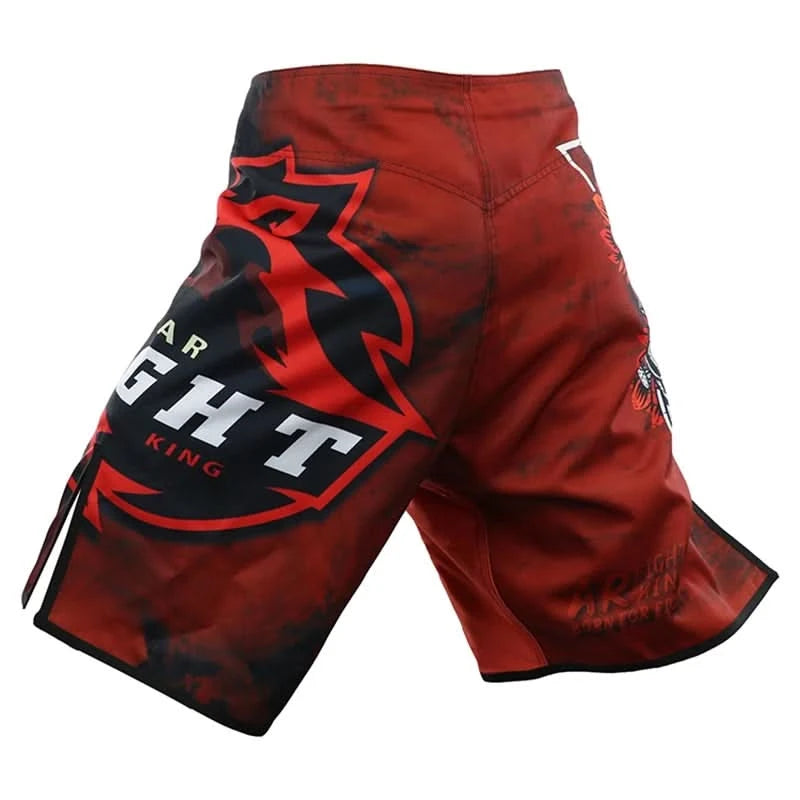 DOMINATE THE CAGE: Pro-Grade MMA Fight Shorts for Champions - FitZone360