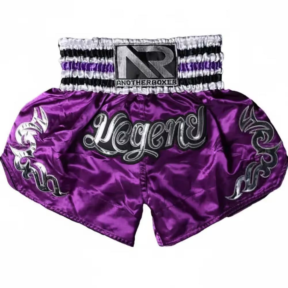 Another Boxer Red Muay Thai Shorts | Thai Boxing Training Shorts