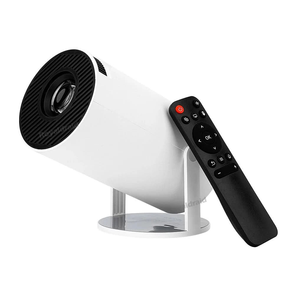 Android 11 P90 MAX Gaming Projector | 19,000+ Retro GAMES | TF Card Support | Wireless Gamepad | Dual WiFi | Portable Home Theater System - FitZone360