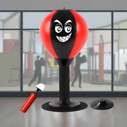 Desktop Boxing Speed Ball Punching Bag Stress Buster. - FitZone360