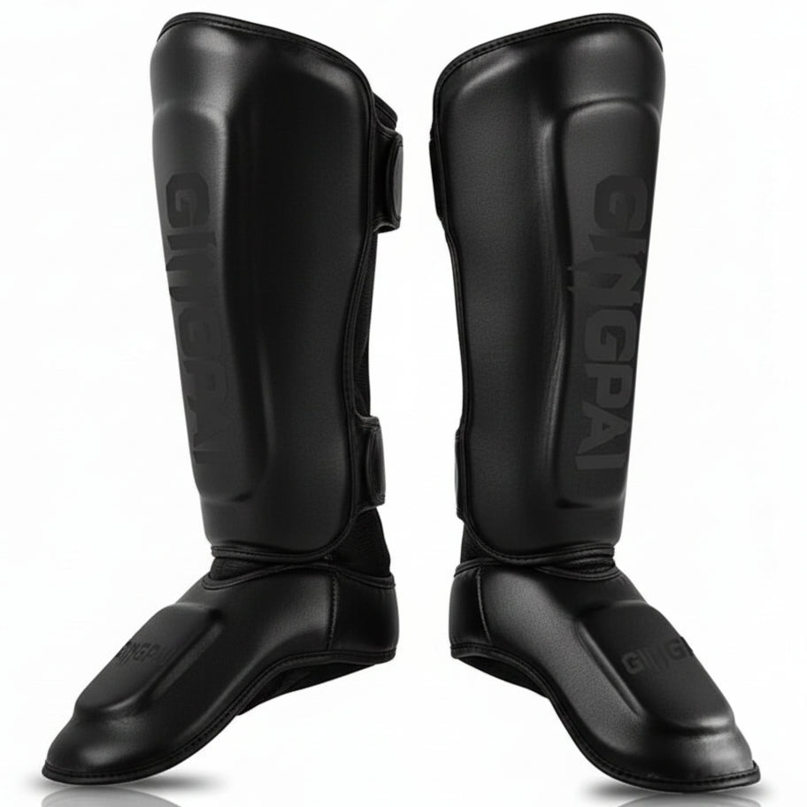 MMA Muay Thai Kickboxing Shin Guards | Mixed Martial Arts Protective Shin Pads - FitZone360