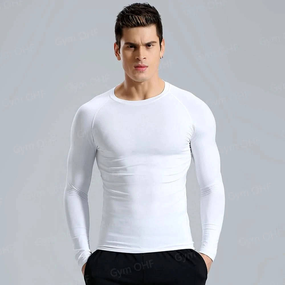 Lonsdale Men's Compression Gym Shirt – Quick-Dry Tight Fit for Fitness & Training - FitZone360