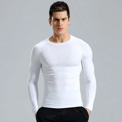 Lonsdale Men's Compression Gym Shirt – Quick-Dry Tight Fit for Fitness & Training - FitZone360