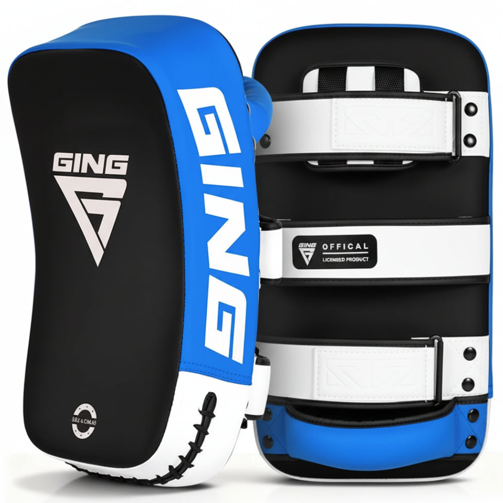 Professional Muay Thai MMA Thai Pad | Thai MMA Shin Kicks, Elbows, Punching and Knees - FitZone360