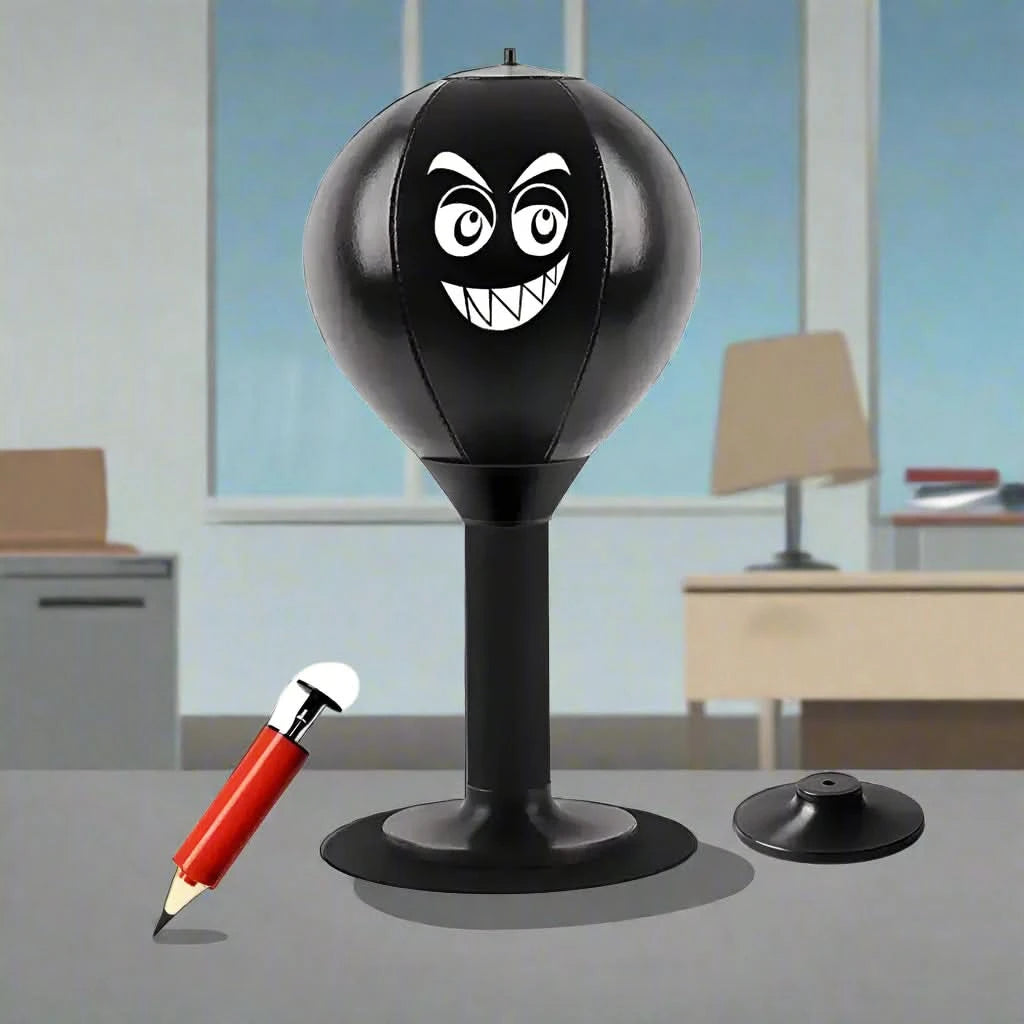 Desktop Boxing Speed Ball Punching Bag Stress Buster - FitZone360