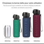 Portable Sports Water Bottle | Leakproof, BPA-Free Plastic Drinkware for Travel & Fitness - FitZone360