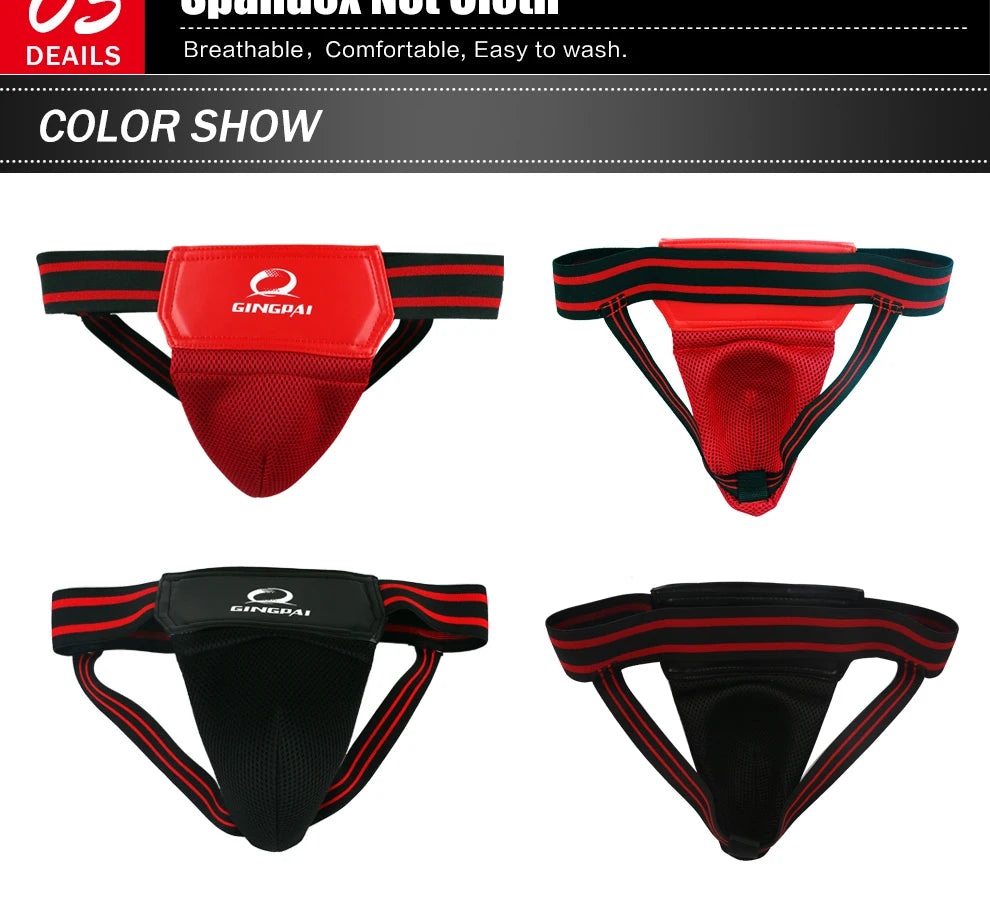 Men's MMA & Karate Groin Protector – Adult & Youth Martial Arts Cup Guard - FitZone360