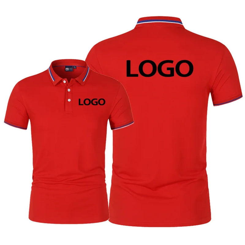Custom Logo Polo Shirt – Personalized Business, Staff & Team Sports and Fashion wear.