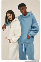 Fleece Hooded Sweatshirt | Unisex Oversized Winter Hoodie Pullover - FitZone360