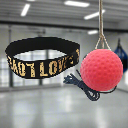 Boxing Reflex Ball | Head-Mounted PU Speed Ball for MMA and Boxing - FitZone360