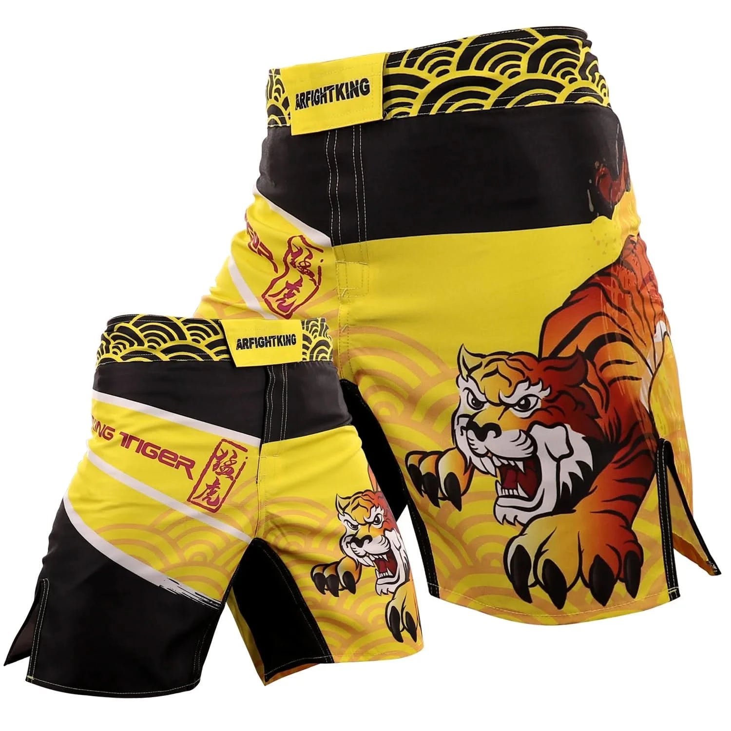 DOMINATE THE CAGE: Pro-Grade MMA Fight Shorts for Champions - FitZone360