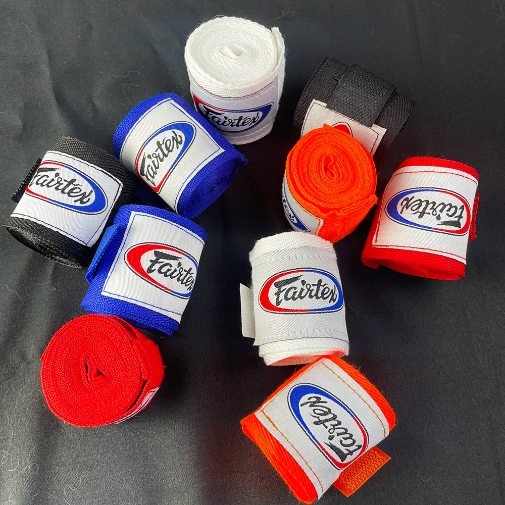 Fairtex Hand Wraps | Professional Wrist & Knuckle Support for Boxing, Muay Thai & MMA - FitZone360