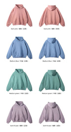 Fleece Hooded Sweatshirt | Unisex Oversized Winter Hoodie Pullover - FitZone360