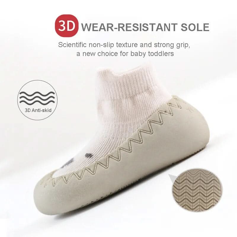 Non-Slip Toddler Shoes with Anti-Drop Soft Soles for Newborns | Soft Cartoon Baby Floor Socks for Spring and Summer – - FitZone360