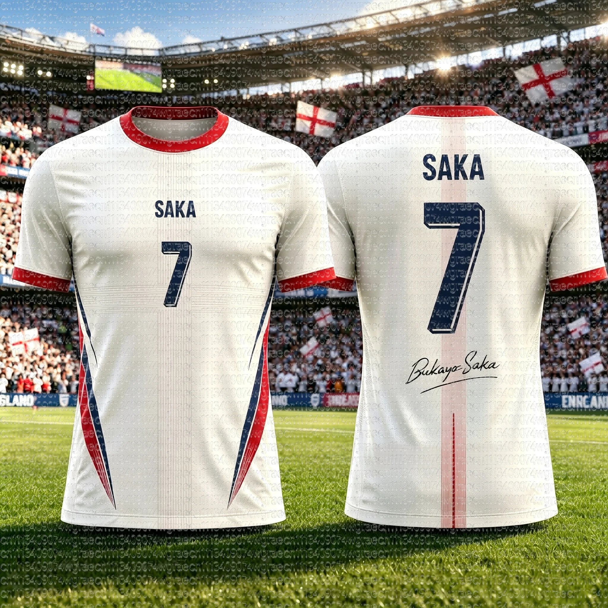 2026 England-Inspired Football Fan Shirt