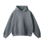 Fleece Hooded Sweatshirt | Unisex Oversized Winter Hoodie Pullover - FitZone360