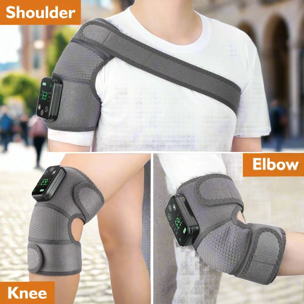 Electric Heating Vibration Massager for Knee's/Arthritis and Pain Relief - FitZone360