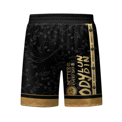 Men’s MMA & BJJ Training Set | Rashguard + Shorts for Jiu Jitsu - FitZone360