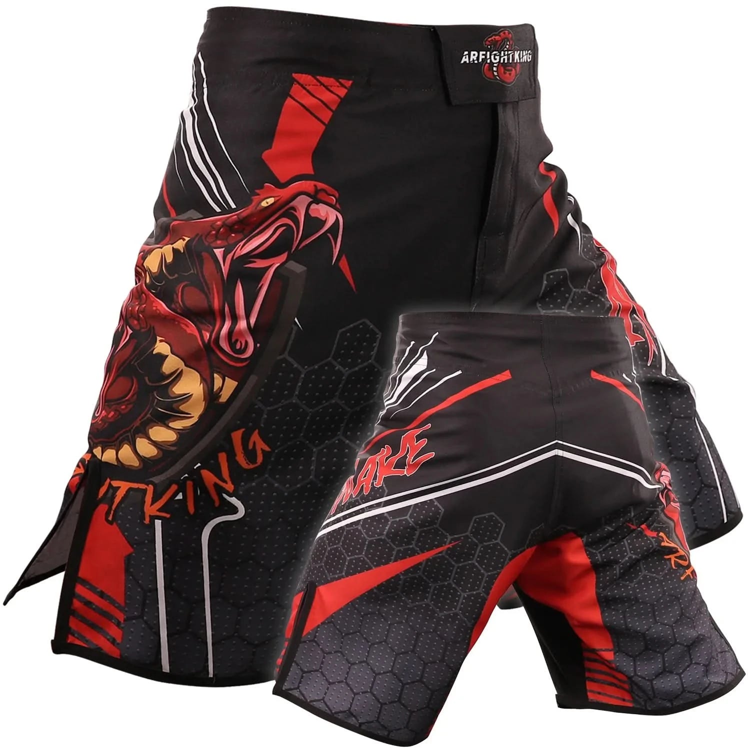 DOMINATE THE CAGE: Pro-Grade MMA Fight Shorts for Champions - FitZone360