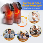 Electric Heating Vibration Massager for Knee's/Arthritis and Pain Relief - FitZone360