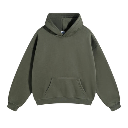 Fleece Hooded Sweatshirt | Unisex Oversized Winter Hoodie Pullover