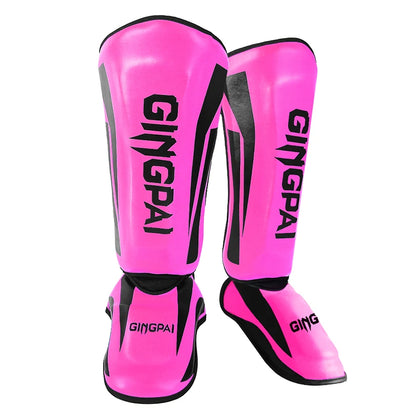 Muay Thai & Kickboxing Shin Guards – Martial Arts Protective Pads for Boxing, Sparring & Training - FitZone360