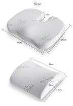Health Care Memory Foam Seat Cushion with Slow Rebound, - FitZone360