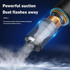 Wireless Car Vacuum Cleaner – 120W High Power, 1200mAh Cordless Handheld Auto Vacuum, Portable & Rechargeable - FitZone360