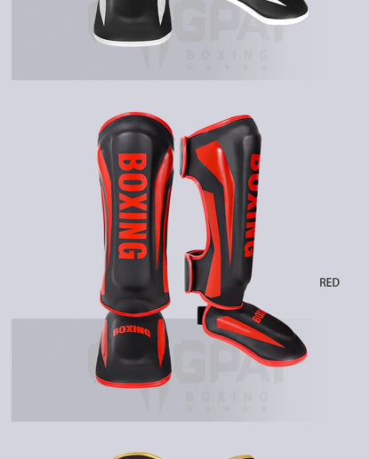 🥊 Muay Thai & Kickboxing Shin Guards | Shin Pads for Sparring & Training - FitZone360