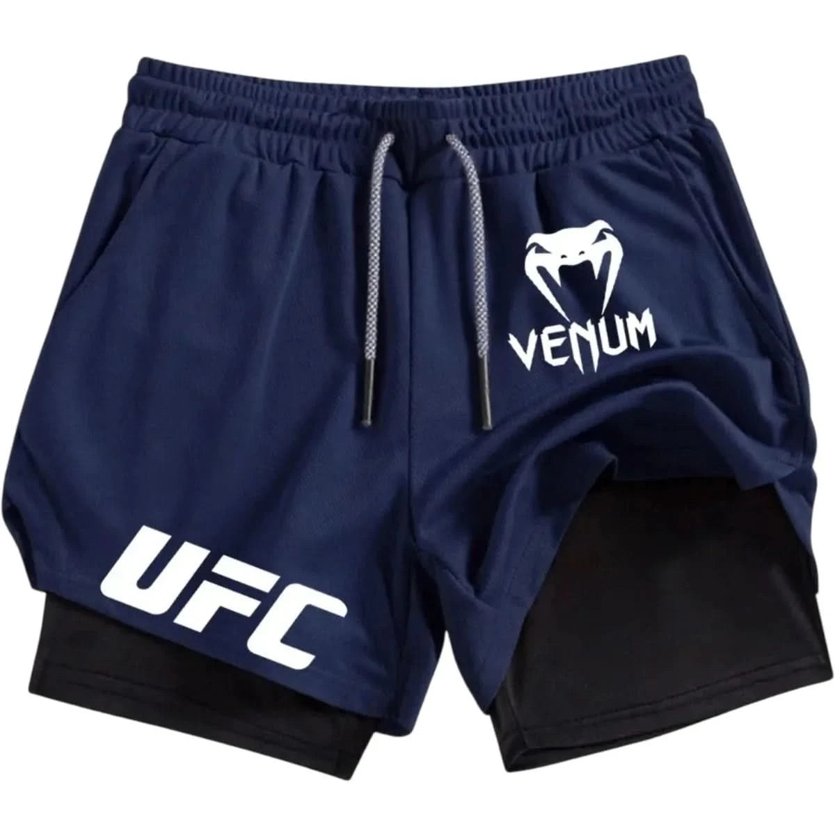 Venum UFC 2-Layer Compression Shorts | Fight-Ready Performance | FitZone360 - FitZone360