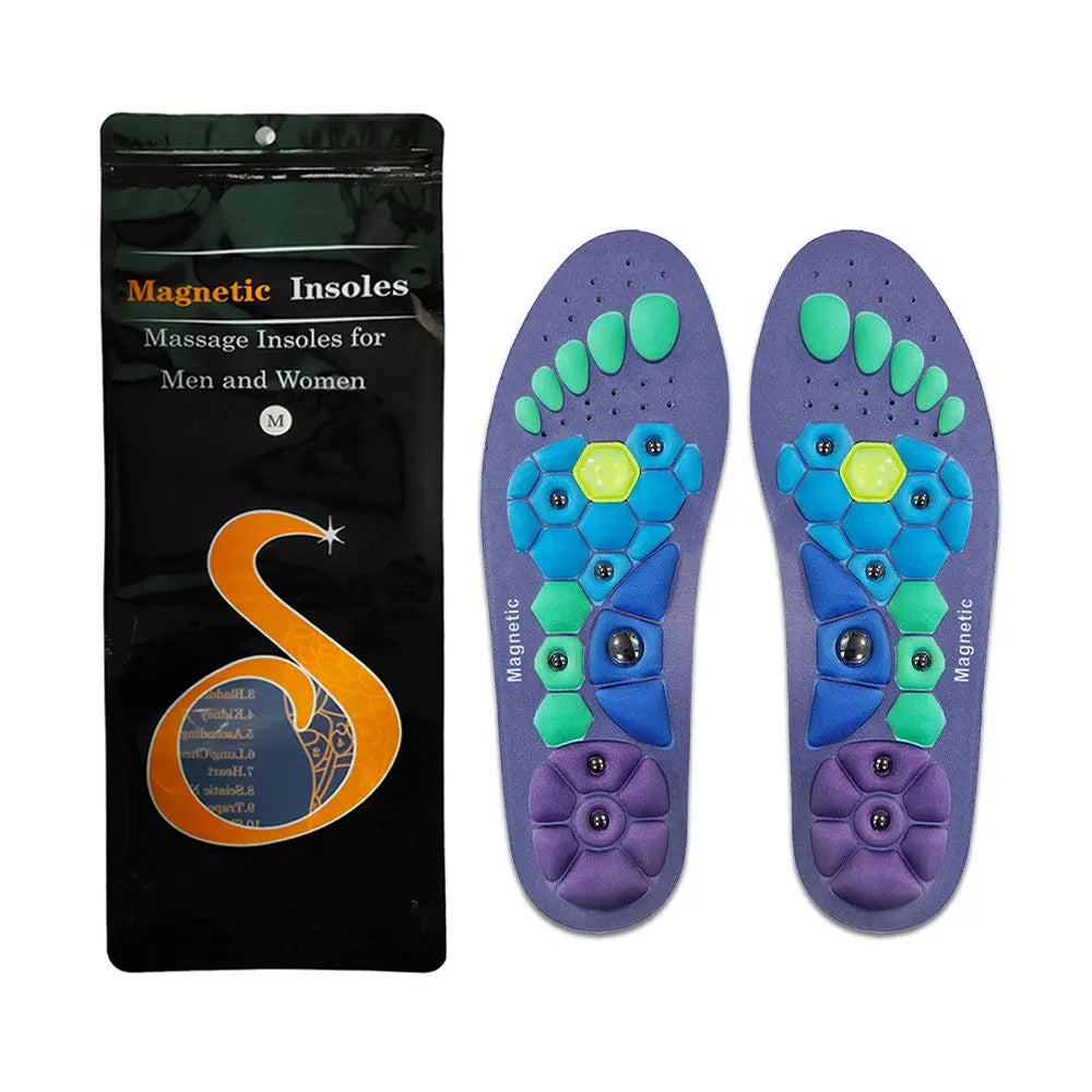 Magnetic Acupressure Insoles | Orthopedic Foot Massage Inserts for Men & Women - FitZone360