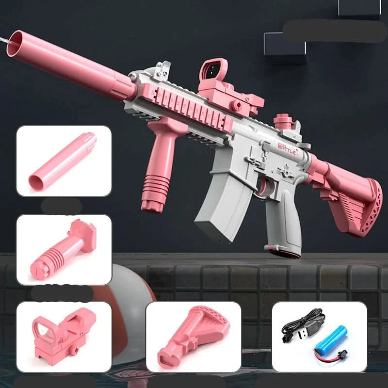 M416 Electric Water Blaster | Full-Auto Summer Splash Blaster for All Ages! - FitZone360
