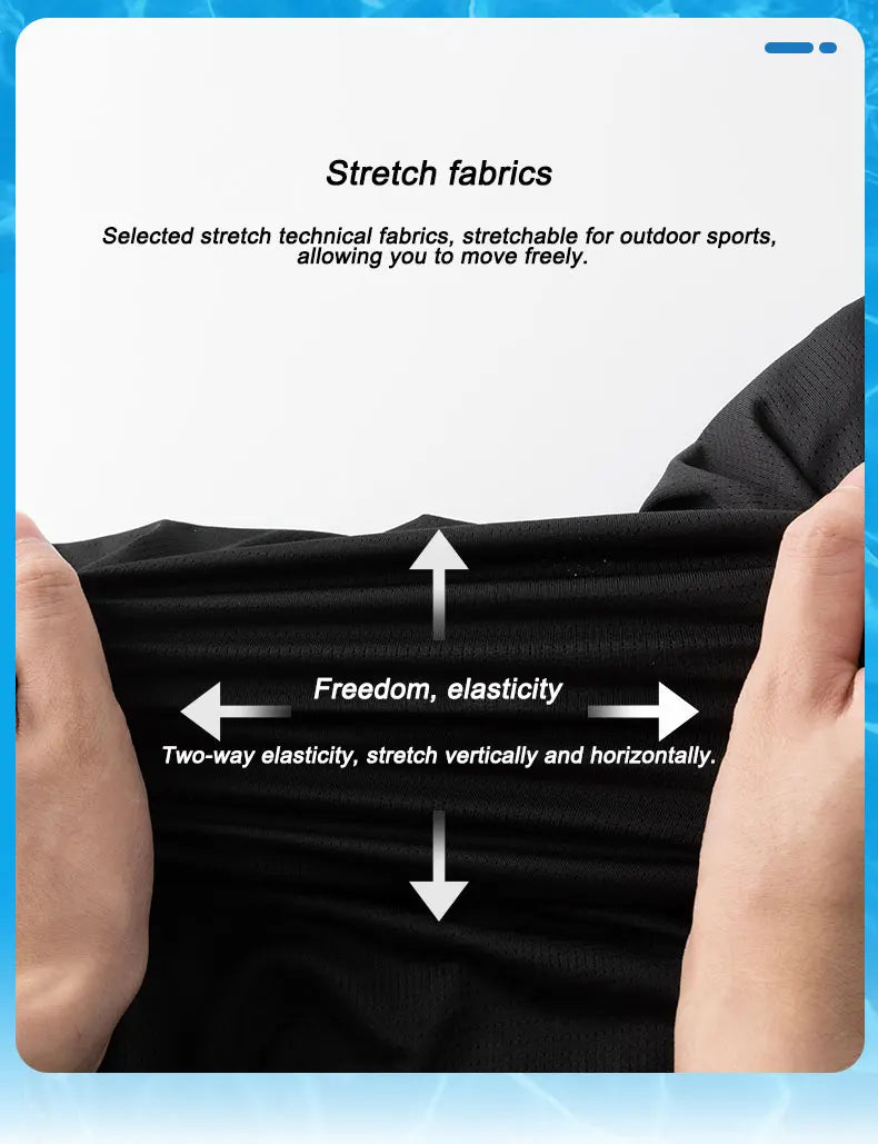 Men's Ice Silk Running T-Shirt | Quick-Dry, Breathable & Reflective Design - FitZone360